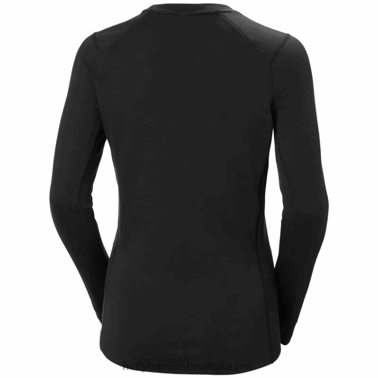 J0HV2051 ženski lifa merino srednji sloj za posadu žene Helly-Hansen žad - Image 4