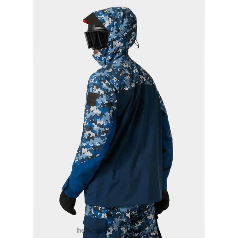 J0HV205 muška ullr d školjkasta skijaška jakna muškarci Helly-Hansen ocean camo - Image 3
