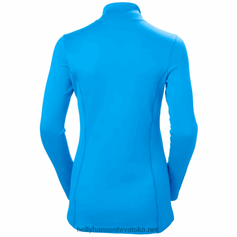 J0HV2092 ženski lifa max donji sloj s poluzatvaračem žene Helly-Hansen crno - Image 2