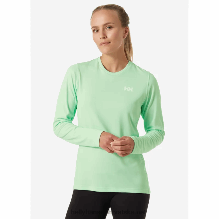 J0HV2095 ženski hh lifa aktivni solen sloj dugih rukava žene Helly-Hansen mornarica - Image 2