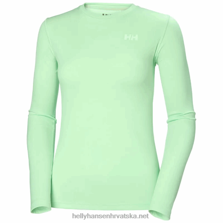 J0HV2095 ženski hh lifa aktivni solen sloj dugih rukava žene Helly-Hansen mornarica - Image 1