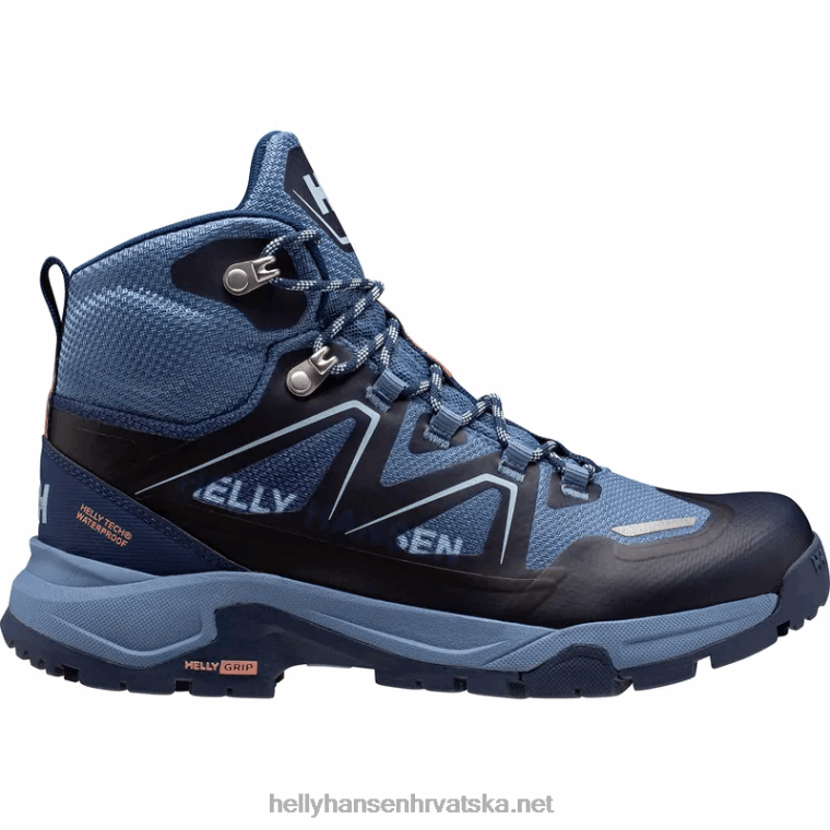 J0HV2111 ženske planinarske cipele cascade srednje visine žene Helly-Hansen prljavo bijelo - Image 4