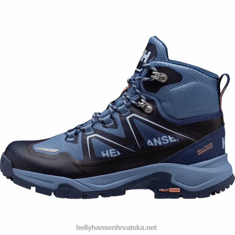 J0HV2111 ženske planinarske cipele cascade srednje visine žene Helly-Hansen prljavo bijelo - Image 1