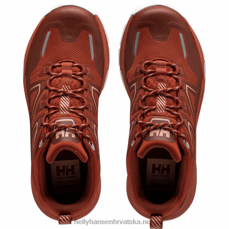 J0HV2114 ženske kaskadne cipele za planinarenje Helly Tech s niskim izrezom žene Helly-Hansen crno/bri - Image 6