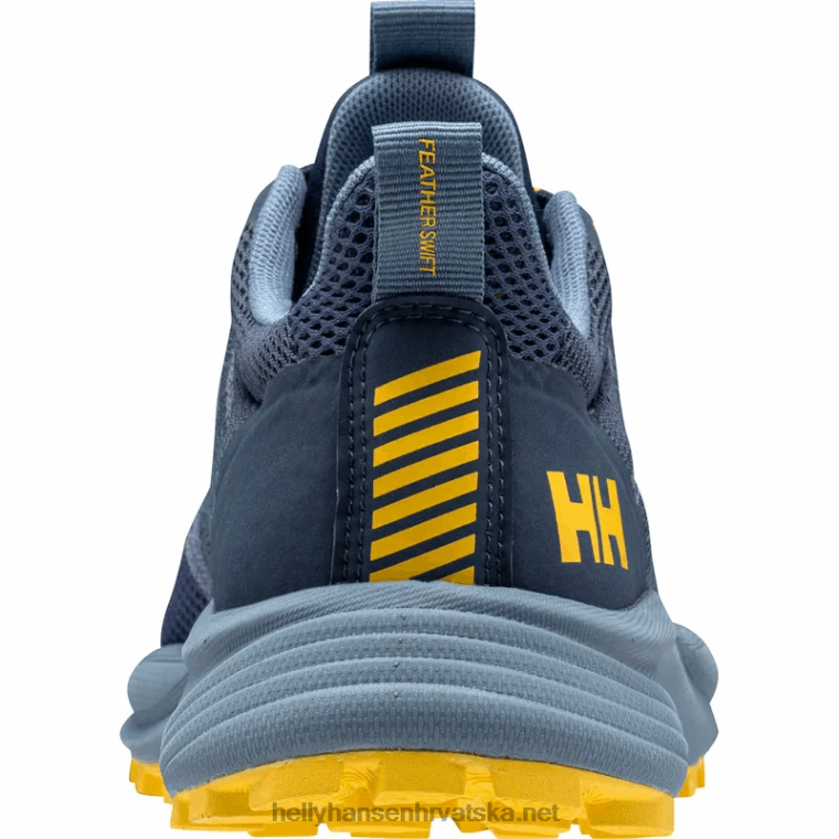 J0HV2122 ženske Featherswift tenisice za trail trčanje žene Helly-Hansen crno/plavo - Image 7