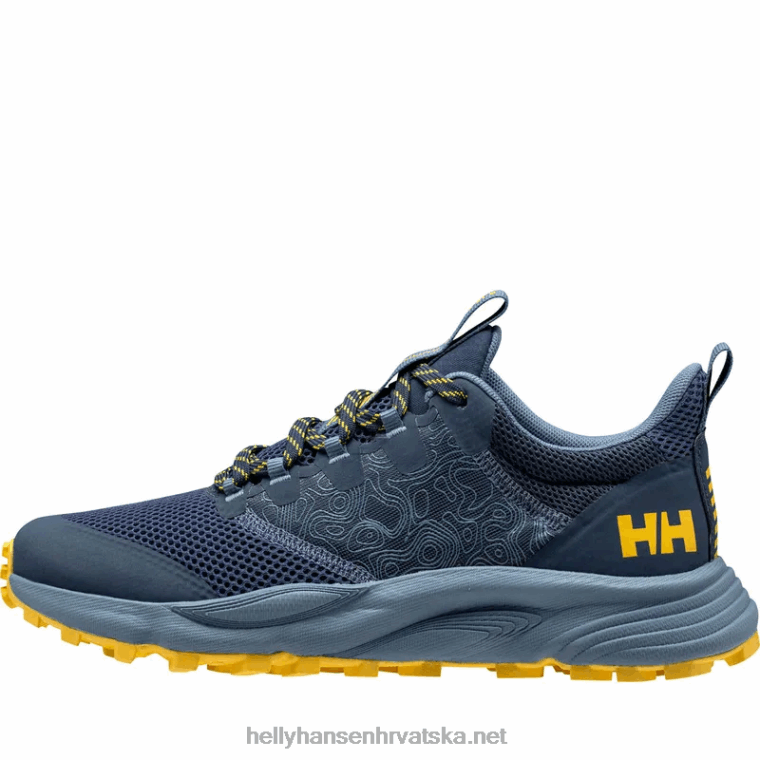 J0HV2122 ženske Featherswift tenisice za trail trčanje žene Helly-Hansen crno/plavo - Image 1
