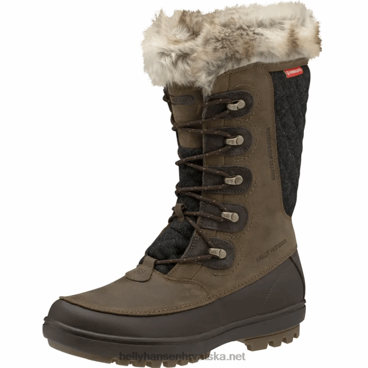 J0HV2185 ženske garibaldi vl čizme za snijeg žene Helly-Hansen krema/sno - Image 2