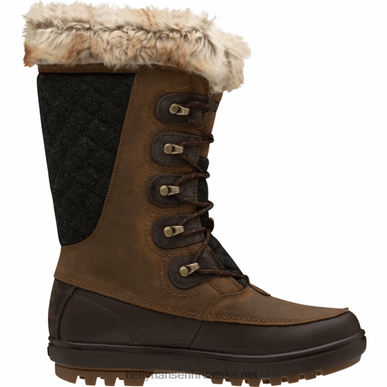 J0HV2185 ženske garibaldi vl čizme za snijeg žene Helly-Hansen krema/sno - Image 4