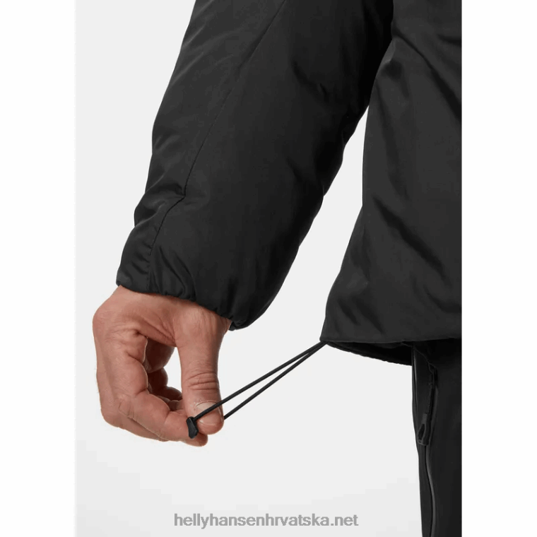 J0HV218 muška lifa pro belay izolirana jakna muškarci Helly-Hansen crno - Image 6