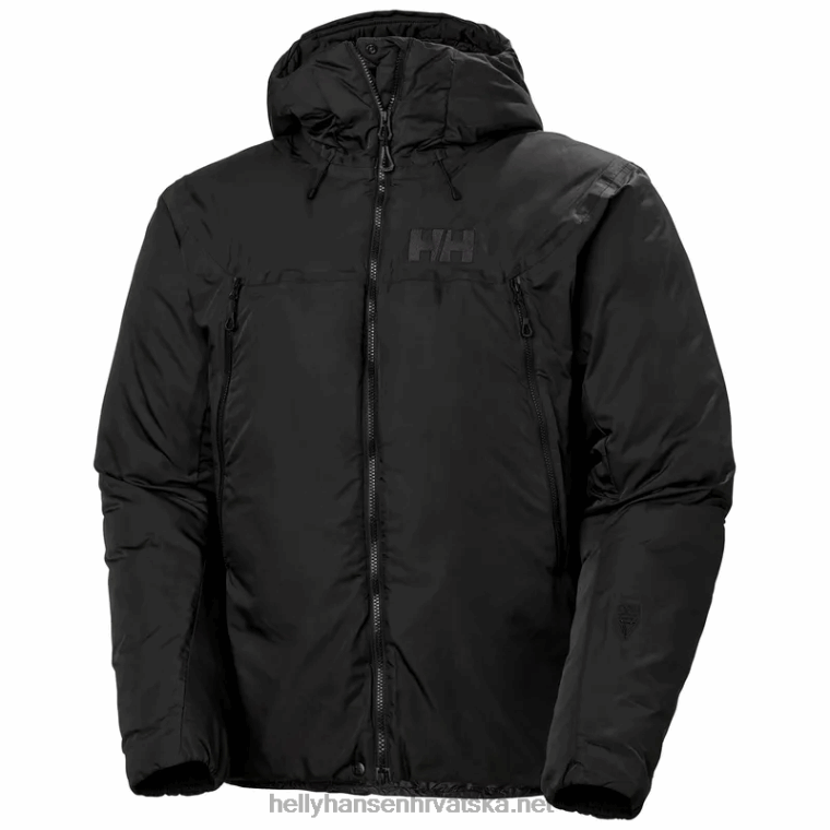 J0HV218 muška lifa pro belay izolirana jakna muškarci Helly-Hansen crno - Image 1