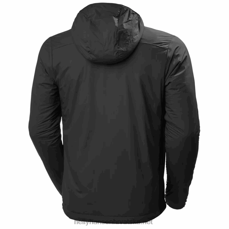 J0HV220 muški odin rastezljivi svjetlosni izolator s kapuljačom muškarci Helly-Hansen crno - Image 4