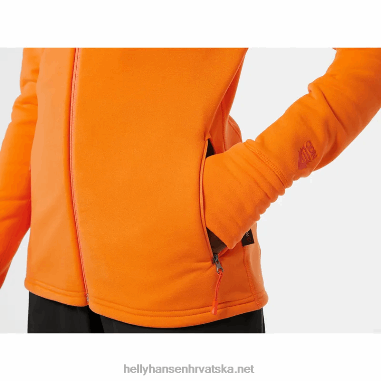 J0HV2253 ženska majica s kapuljačom Odin Power Stretch Pro žene Helly-Hansen crno - Image 6