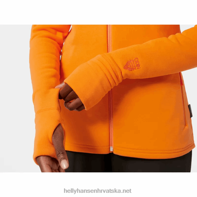 J0HV2253 ženska majica s kapuljačom Odin Power Stretch Pro žene Helly-Hansen crno - Image 7