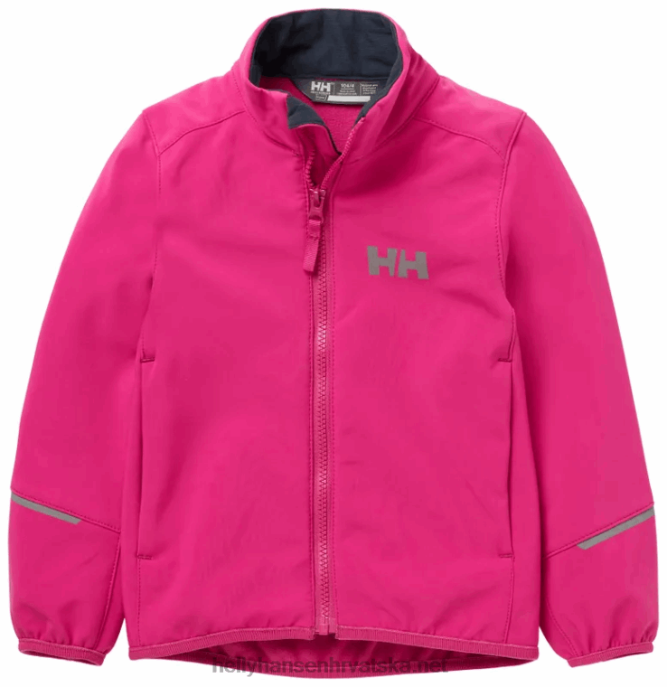 j0hv2259_djecja_marka_softshell_jakna_djeca_helly_hansen_terakota.png J0HV2259 dječja marka softshell jakna djeca Helly-Hansen terakota - Image 1