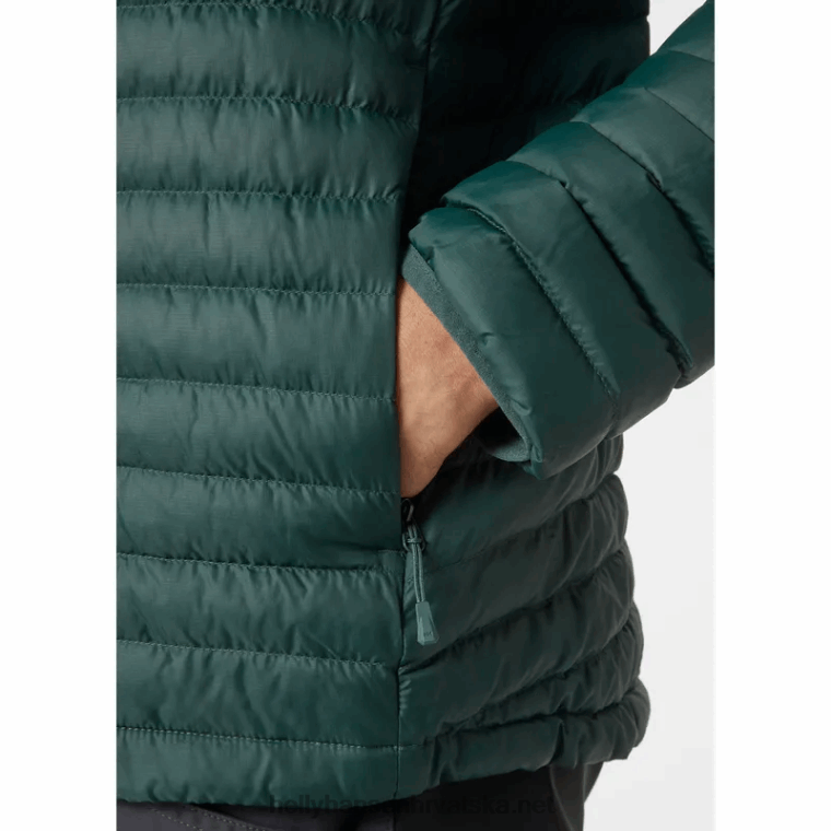 J0HV226 muška izolirana jakna sirdal s kapuljačom muškarci Helly-Hansen najtamniji spr - Image 6