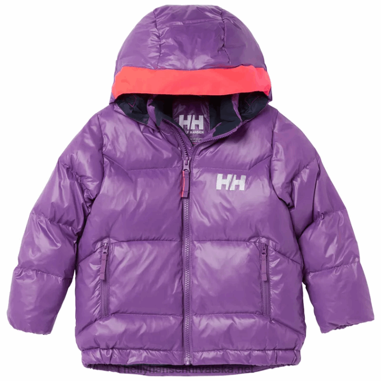 J0HV2299 dječja isfjord zimska jakna djeca Helly-Hansen mornarica - Image 1