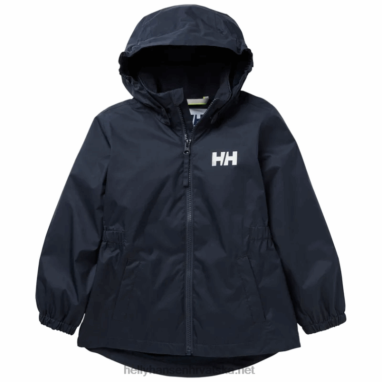 j0hv2300_djecja_sarah_kisna_jakna_djeca_helly_hansen_smrvljena_gra.png J0HV2300 dječja sarah kišna jakna djeca Helly-Hansen smrvljena gra - Image 1