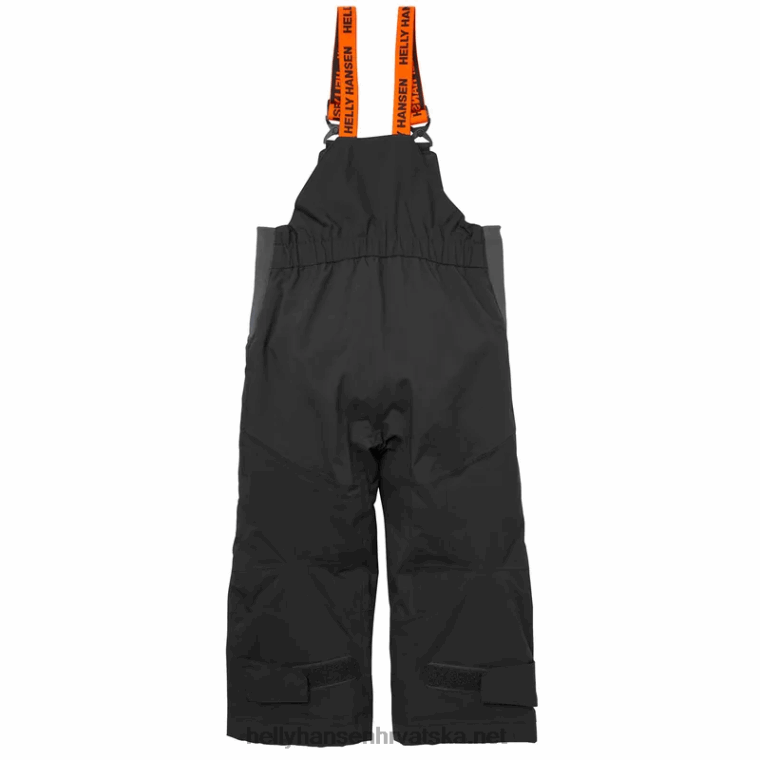 J0HV2308 dječji jahač 2 izolirana skijaška prsa djeca Helly-Hansen modra magla - Image 2
