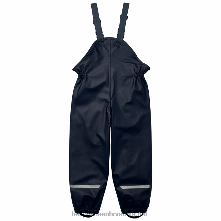 J0HV2325 dječji kišni set bergen podstavljen od flisa 2.0 djeca Helly-Hansen mornarica - Image 7