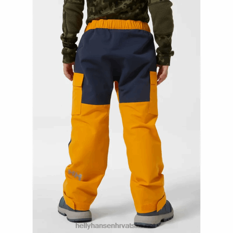 J0HV2328 dječje marka tur hlače djeca Helly-Hansen lav zeleno - Image 3