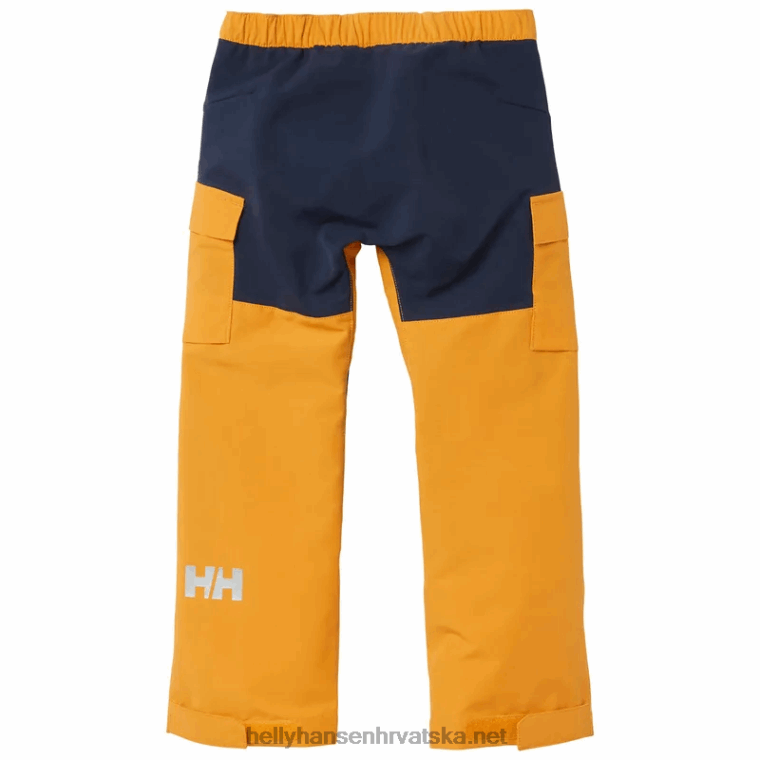 J0HV2328 dječje marka tur hlače djeca Helly-Hansen lav zeleno - Image 4