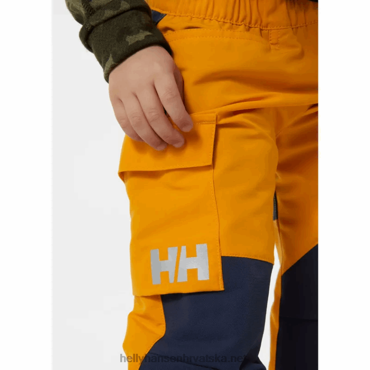 J0HV2328 dječje marka tur hlače djeca Helly-Hansen lav zeleno - Image 5