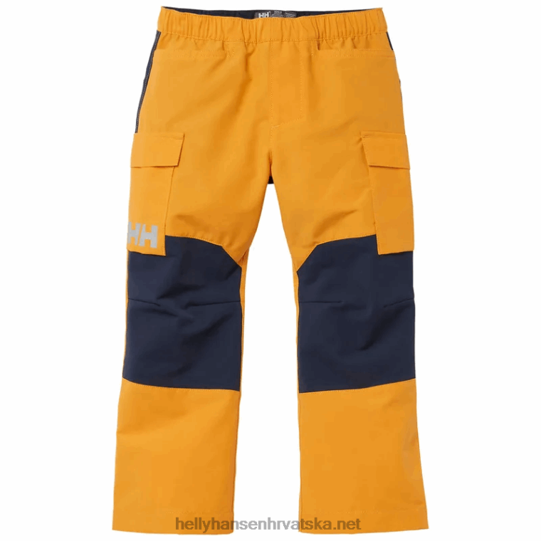 J0HV2328 dječje marka tur hlače djeca Helly-Hansen lav zeleno - Image 1