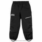 J0HV2331 dječje sogne vanjske hlače djeca Helly-Hansen ebanovina