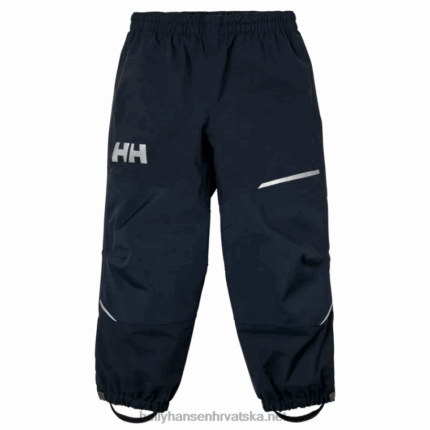 J0HV2332 dječje sogne vanjske hlače djeca Helly-Hansen ebanovina