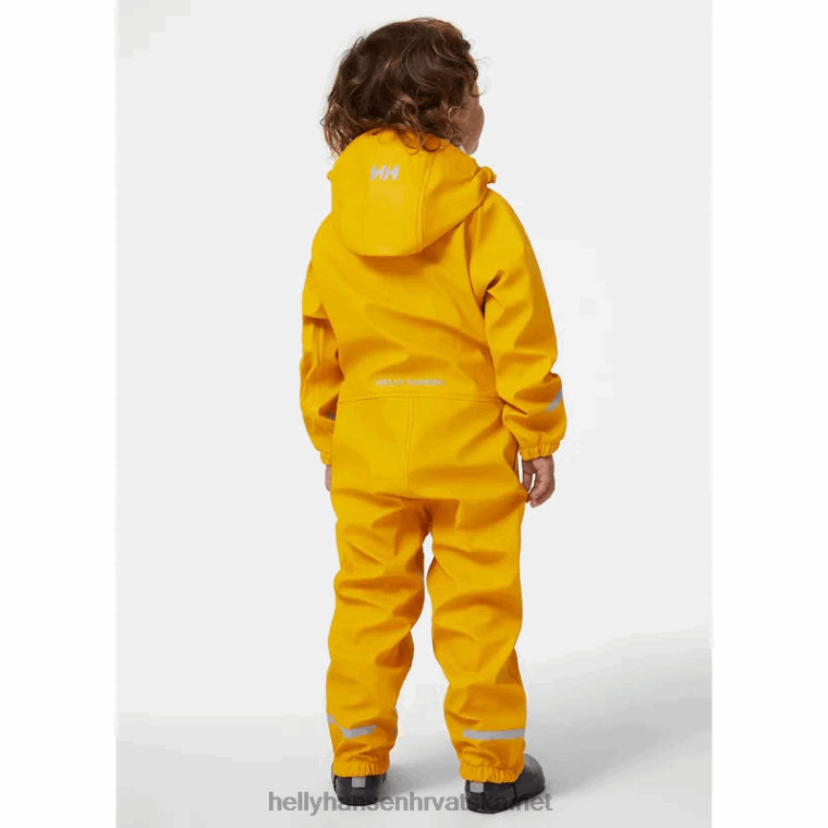 J0HV2335 dječja kišna kombinezona bergen 2.0 pu djeca Helly-Hansen magenta - Image 3