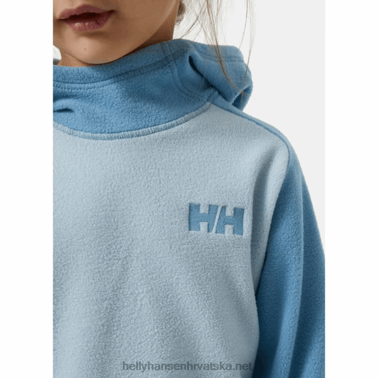 J0HV2343 dječja jakna s kapuljačom od flisa djeca Helly-Hansen ametist - Image 5