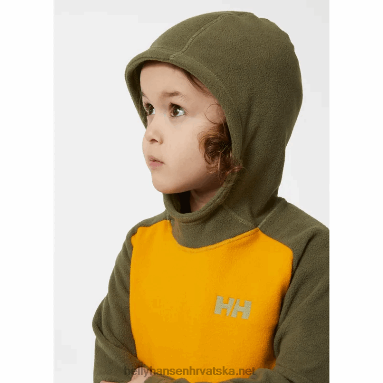 J0HV2344 dječja jakna s kapuljačom od flisa djeca Helly-Hansen beba trupa - Image 5