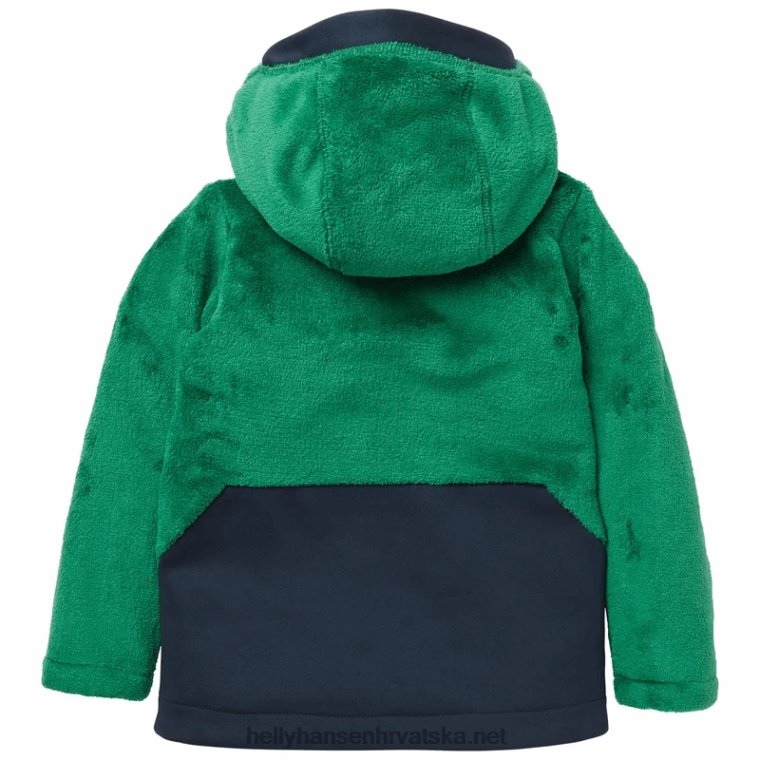 J0HV2348 dječja blaga srednjeslojna jakna od flisa djeca Helly-Hansen močvarna jagoda - Image 4