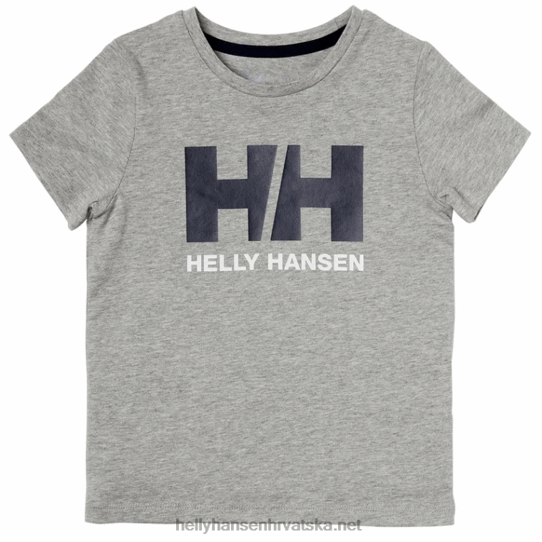J0HV2374 dječja majica s logom hh djeca Helly-Hansen ružičasti sorbet - Image 1
