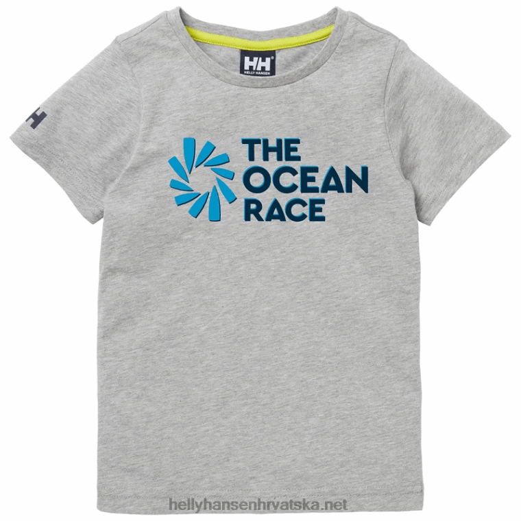 j0hv2378_djecja_i_juniorska_ocean_race_majica_od_organskog_pamuka_djeca_helly_hansen_siva_melang_mornarska.png J0HV2378 dječja i juniorska ocean race majica od organskog pamuka djeca Helly-Hansen siva melang/mornarska - Image 1