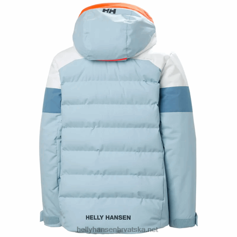J0HV2383 juniorska dijamantna skijaška jakna djeca Helly-Hansen smrvljena gra - Image 4
