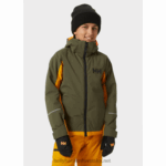 J0HV2397 juniori' quest skijaška jakna djeca Helly-Hansen malahit - Image 2