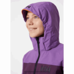 J0HV2423 juniorska sogndal jakna od školjki djeca Helly-Hansen terakota - Image 5