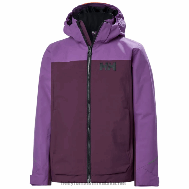 J0HV2423 juniorska sogndal jakna od školjki djeca Helly-Hansen terakota - Image 1