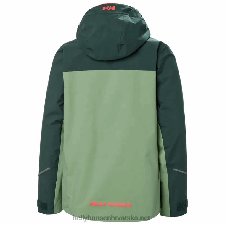 J0HV2424 juniorska sogndal jakna od školjki djeca Helly-Hansen terakota - Image 4