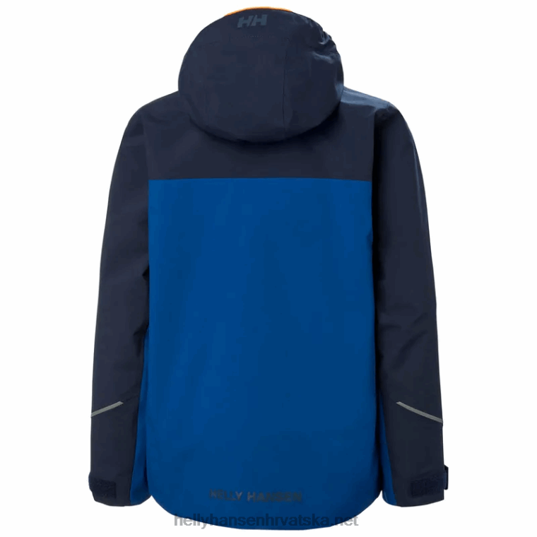 J0HV2425 juniorska sogndal jakna od školjki djeca Helly-Hansen terakota/ametist/žad - Image 4