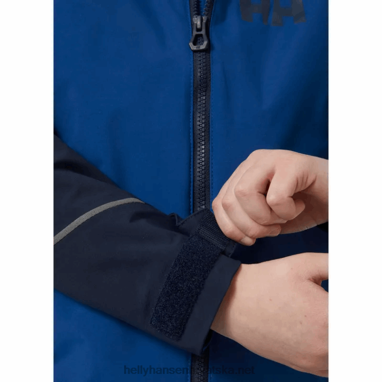 J0HV2425 juniorska sogndal jakna od školjki djeca Helly-Hansen terakota/ametist/žad - Image 7