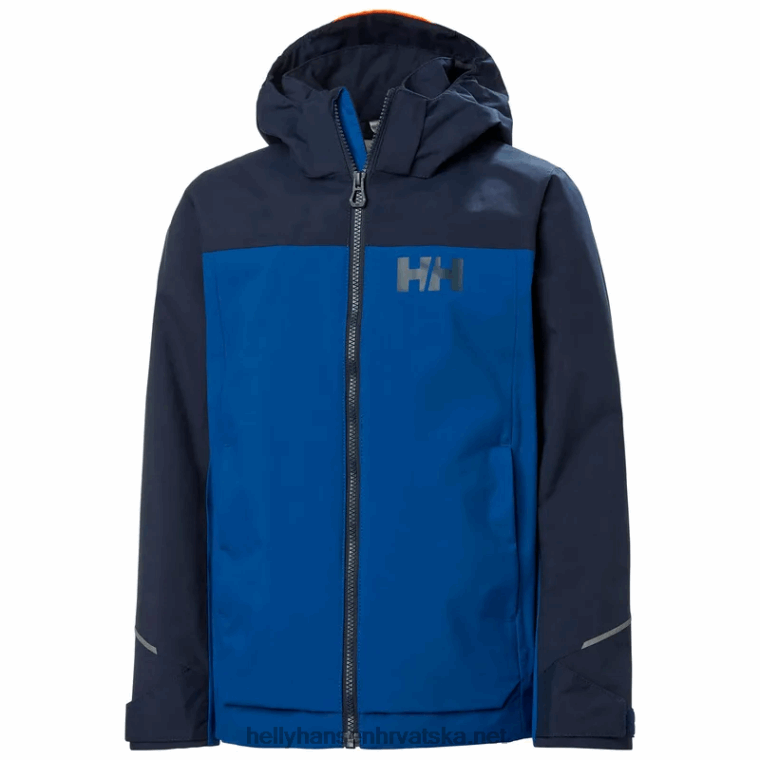 J0HV2425 juniorska sogndal jakna od školjki djeca Helly-Hansen terakota/ametist/žad - Image 1