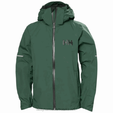 J0HV2427 juniorska loen kišna jakna djeca Helly-Hansen terakota
