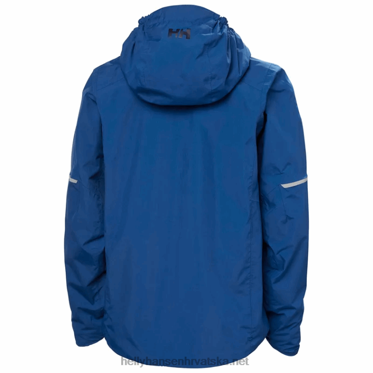 J0HV2430 juniorska loen kišna jakna djeca Helly-Hansen močvarna jagoda - Image 2