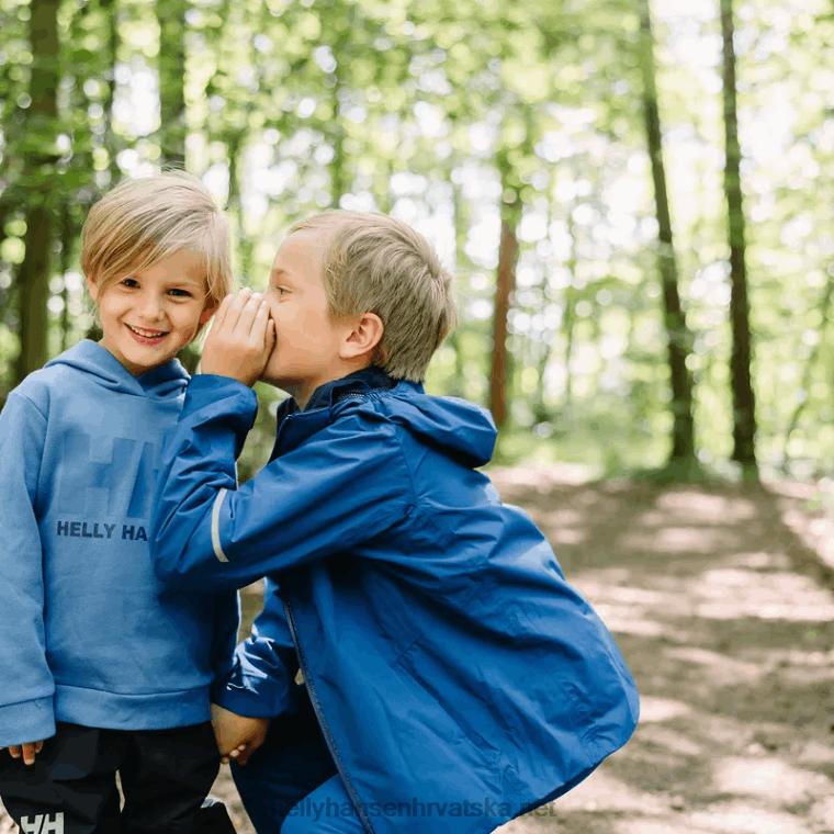J0HV2430 juniorska loen kišna jakna djeca Helly-Hansen močvarna jagoda - Image 3