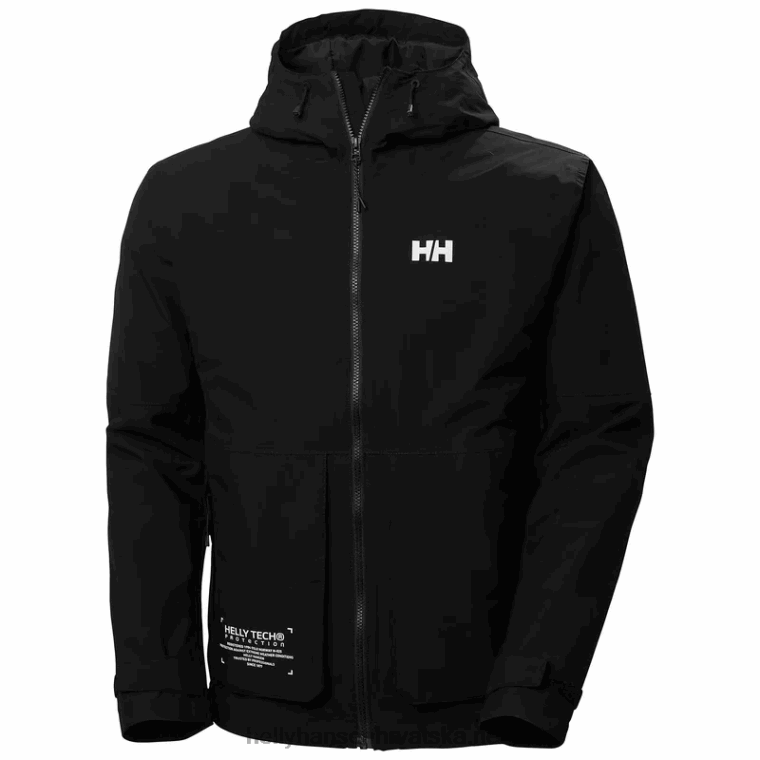 j0hv243_muska_kisna_jakna_muskarci_helly_hansen_crno.png J0HV243 muška kišna jakna muškarci Helly-Hansen crno - Image 1