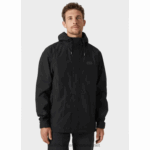 J0HV245 muška urb lab kišna jakna muškarci Helly-Hansen crno - Image 2