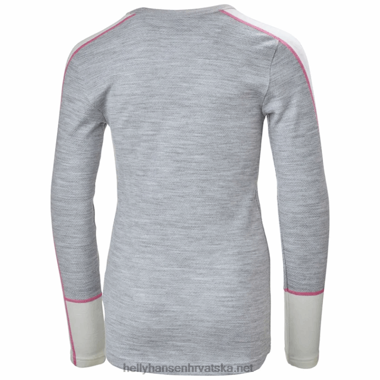J0HV2484 juniorski lifa merino srednji sloj baznog seta djeca Helly-Hansen beba trupa/otpala stijena - Image 3