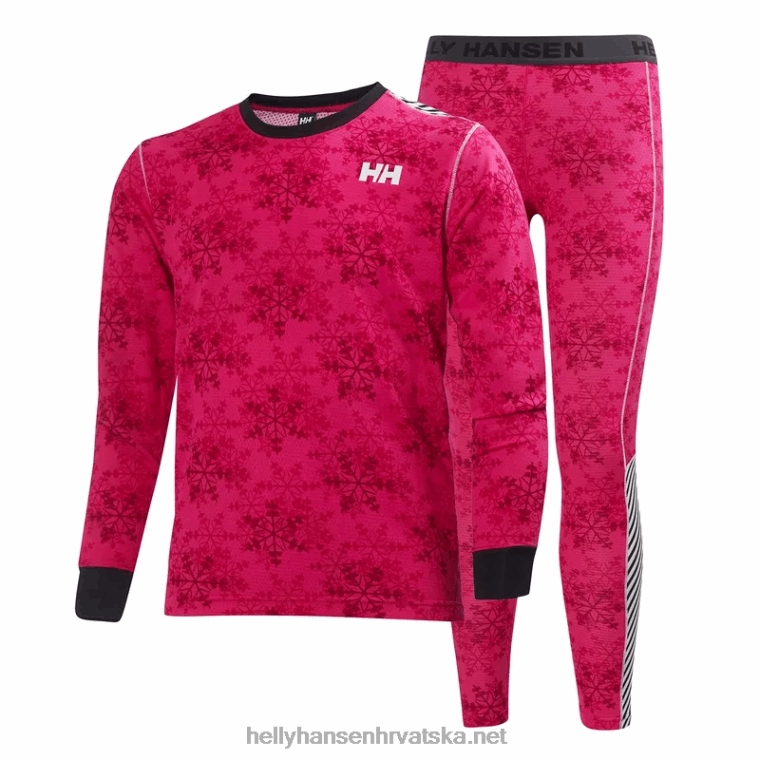J0HV2489 juniorski hh lifa aktivni bazni set slojeva djeca Helly-Hansen djetelina / beba trupa - Image 3